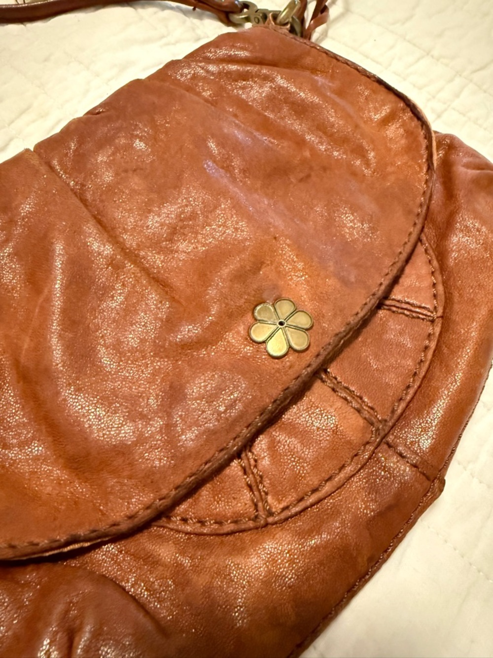Lucky Brand Crossbody Leather Purse
